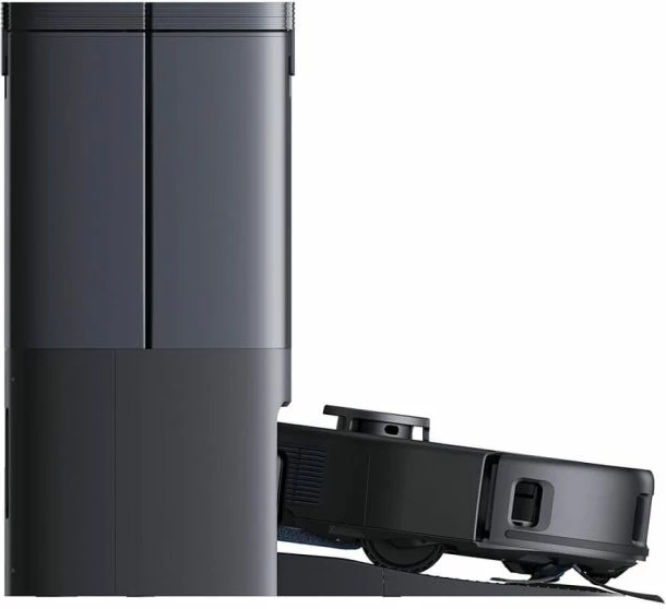 Fshesë robotike Anker Eufy X10 Pro Omni 8000 Pa me stacion vetëpastrues, gri e errët