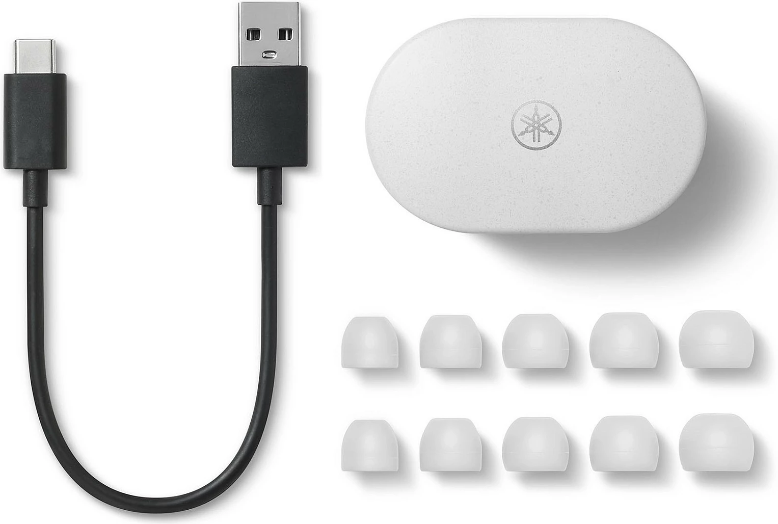 Kufje Yamaha TW-E7B, True Wireless (TWS), ANC, Bluetooth 5.2, të bardha