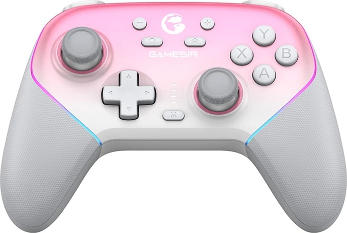 Kontrollues wireless GameSir SuperNova T4n Pro, për PC/Nintendo Switch/iOS/Android, 1000 mAh, Rozë