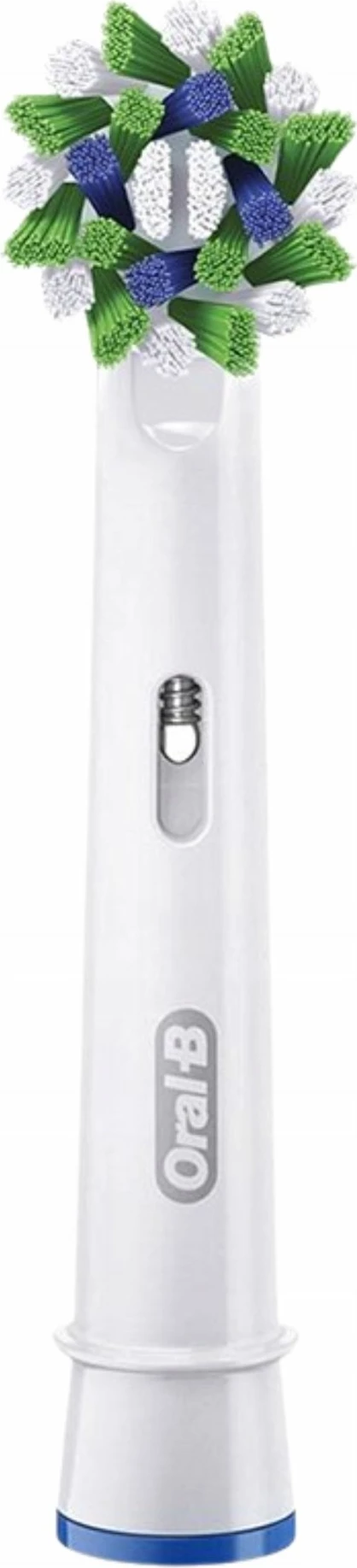 Kokë zëvendësuese për furçë elektrike Oral-B Cross Action EB50, 2 copë, e bardhë