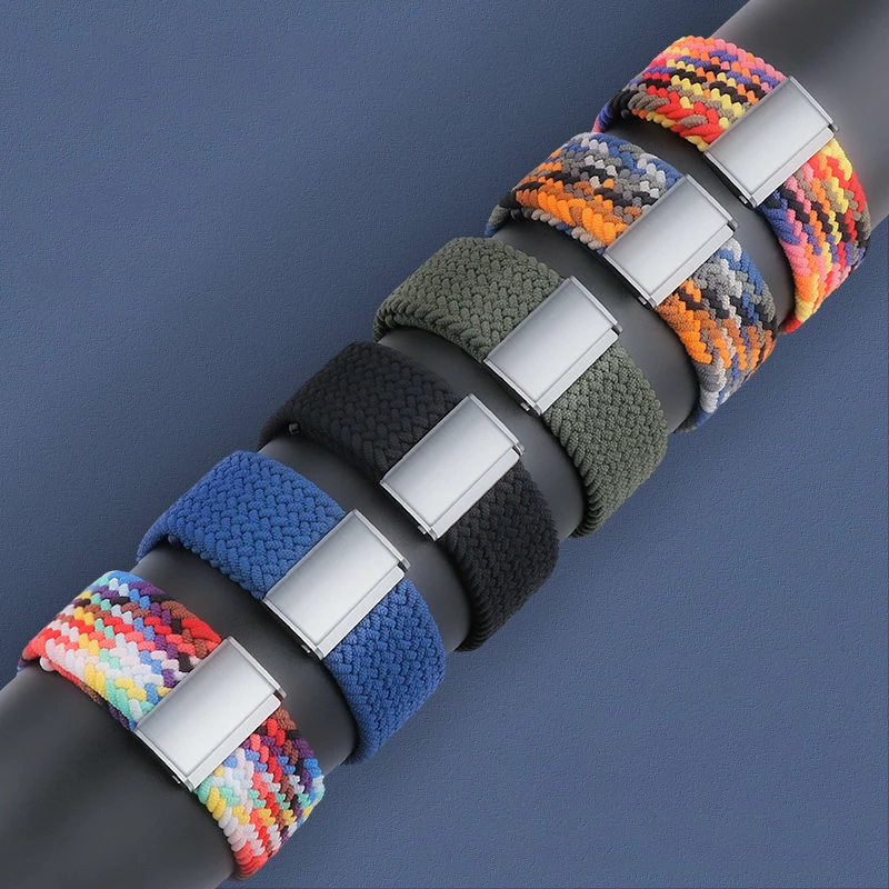Rrip tekstili i endur për Apple Watch Hurtel, Strap Fabric, për modele 42/44/45/49 mm, Shumëngjyrësh