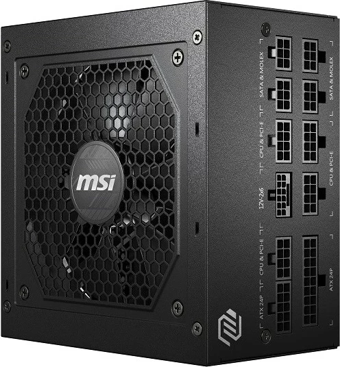 Furnizues energjie MSI MAG A750GL 750W, PCIE5 II, 80+ Gold, i zi