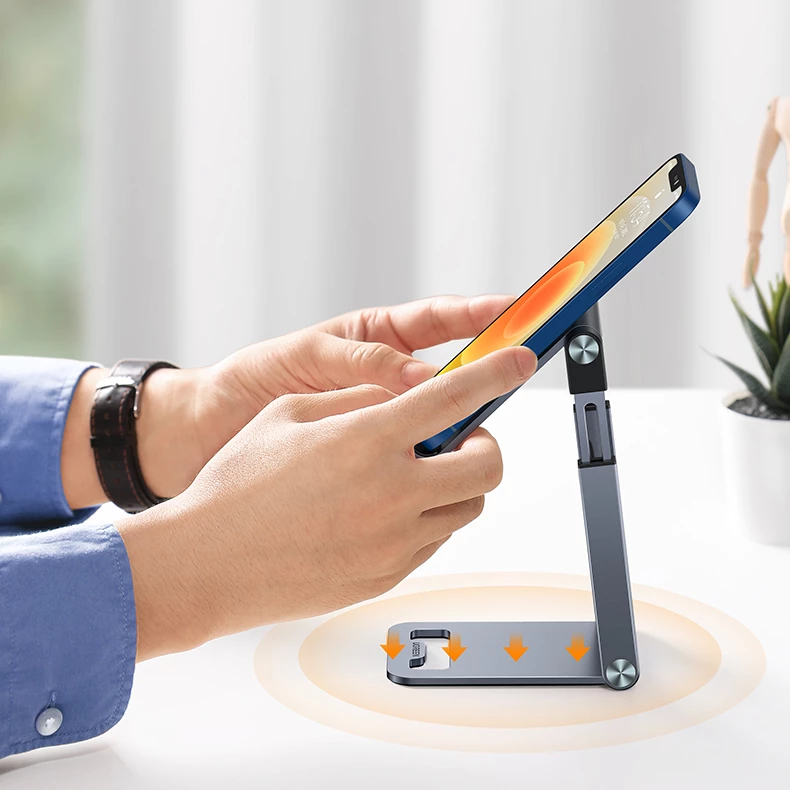 Mbajtës palosshëm për celular Ugreen LP263, alumini, Gri