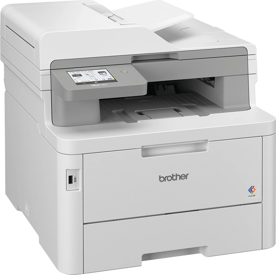 Printer Brother MFC-L8340CDW, LED, Printim me ngjyra, 600 x 2400 DPI, Kopjim me ngjyra, Printim direkt, Bardhë