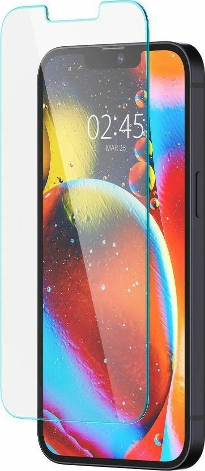 Xham i kalitur mbrojtës ekrani, Spigen, Glas.TR EZ Fit, për Apple iPhone 13/13 Pro, 9H, 0.2mm, 2 copë