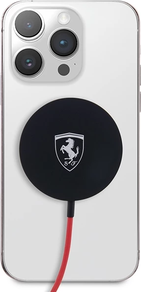 Karikues wireless Ferrari FECBMSMENK, MagSafe, 15W, i zi