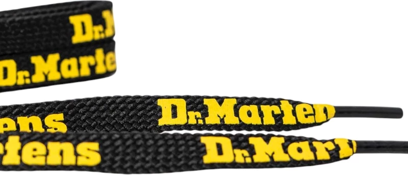 Lidhëse këpucësh Dr. Martens AC756017-PCE për meshkuj, të zeza dhe të verdha [Ngjyra: 140]