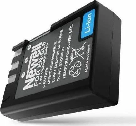 Bateri zëvendësuese Newell EN-EL9 1300 mAh 7.4 V Li-ion për Nikon D40/D40x/D60/D3000/D5000