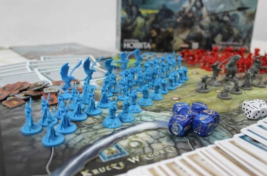 Lojë tavoline Galakta The Battle of Five Armies, 2 lojtarë, 60 min, 13+, version polonisht