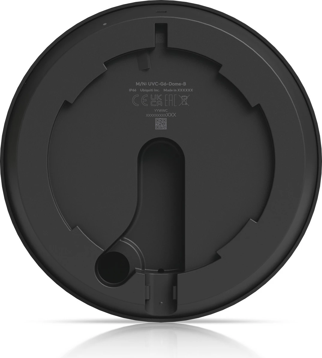 Kamerë sigurie IP Ubiquiti G6 Dome, 4K 8MP, PoE, Indoor/Outdoor, IP66 IK10, e zezë