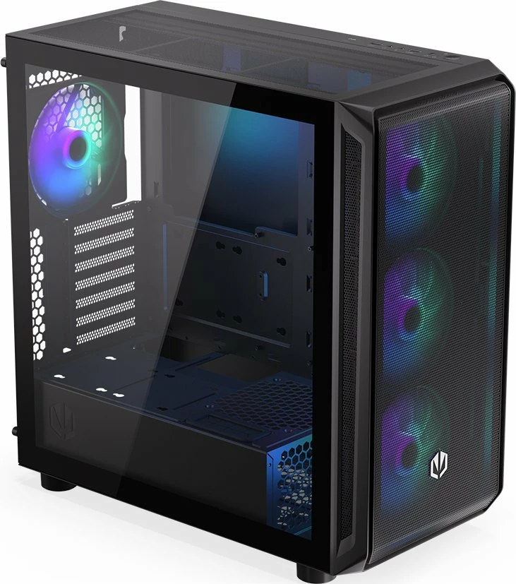 Kasë Endorfy Arx 700 ARGB EY2A013 Midi Tower ATX, 4x 140mm ARGB PWM, USB-C, e zezë