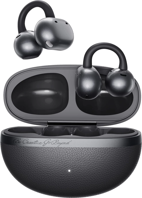 Kufje wireless QCY Crossky C50, Bluetooth 6.0, IPX5, gri