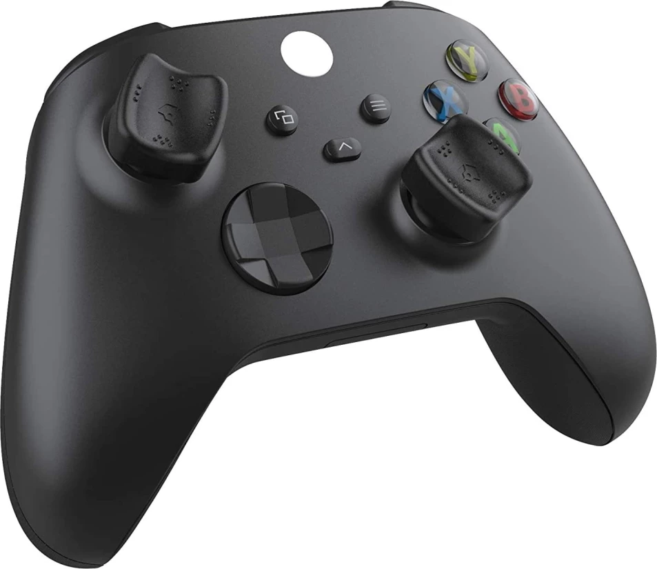 Kapakë silikoni për thumbstick, Gioteck Sniper, për Xbox Series X/S, të zeza, set 2 copë