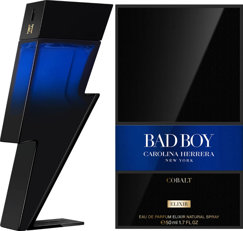 Eau de Parfum Carolina Herrera Bad Boy Cobalt Elixir, 50 ml