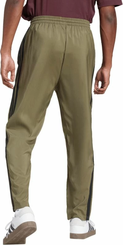 Pantallona sportive meshkuj adidas Essentials 3-Stripes Stanford Open Hem JE6401, olive
