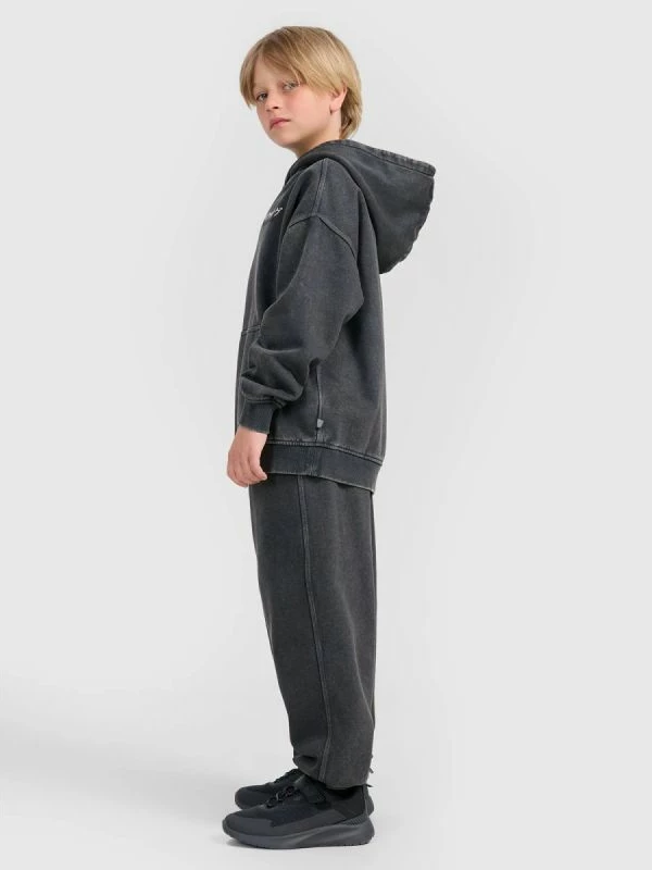 Pantallona sportive për djem 4F, të zeza