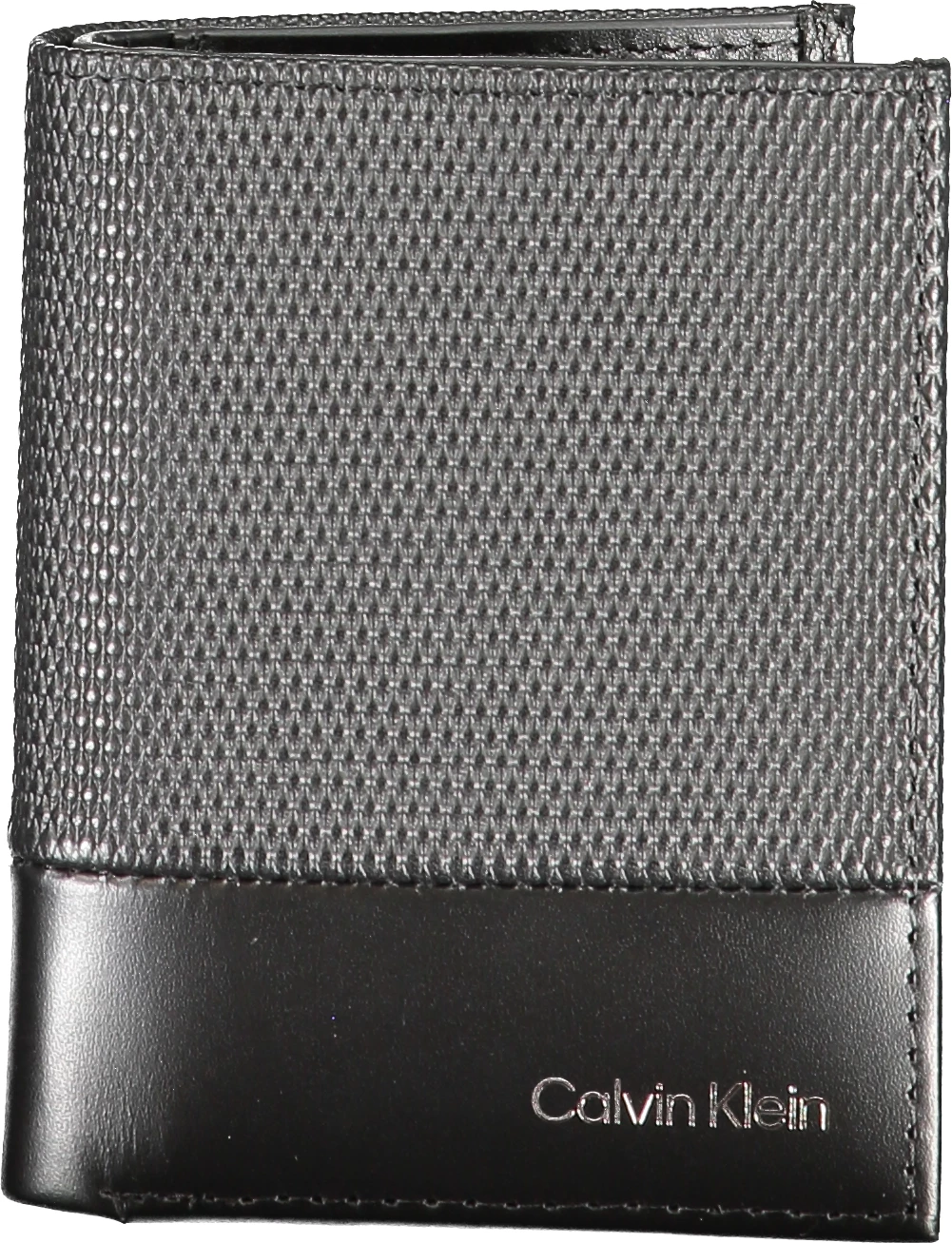 Portofol për meshkuj Calvin Klein, i zi