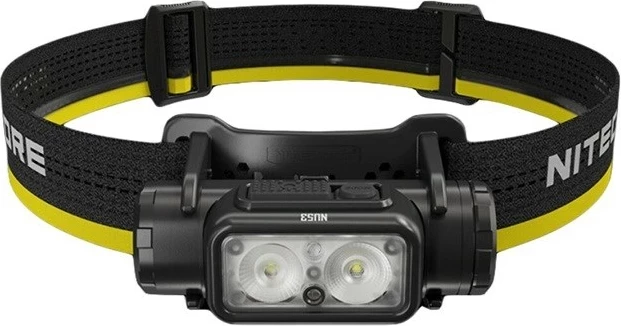 Llambë koke Nitecore NT-NU53, 1800LM, 6000mAh, e zezë