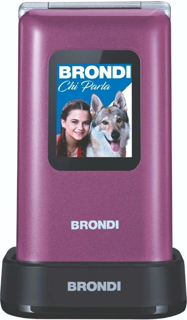 Celular Brondi Amico Prezioso Violet