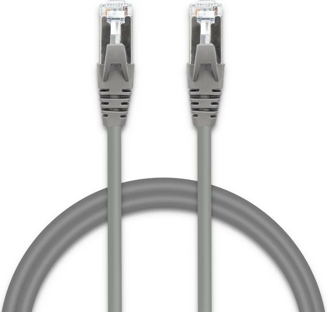 Kabllo rrjeti Qoltec Patch Cord CAT5e, 3m, RJ-45, Gri