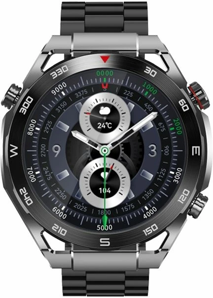 Smartwatch VELTORI unisex, e zezë