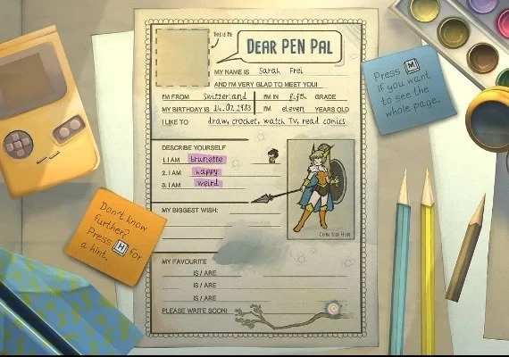 Letters: a Written Adventure EN Global