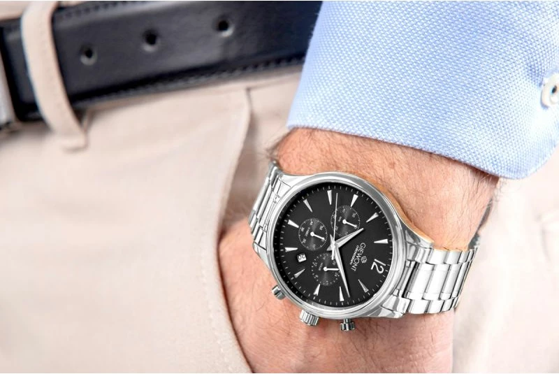 Orë dore për meshkuj Giewont, argjendi