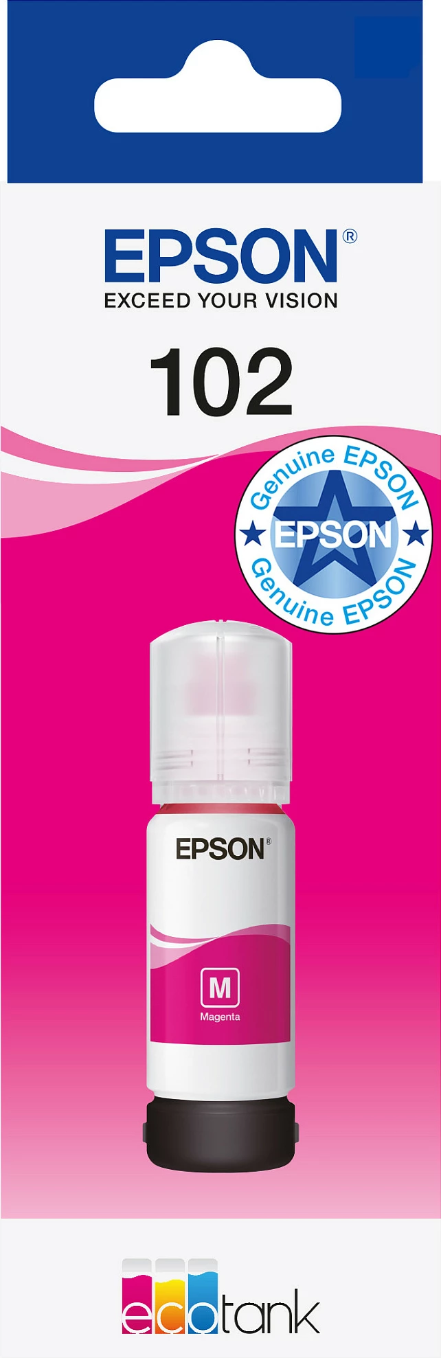 Shishe boje Epson 102 EcoTank, Magenta, 70 ml