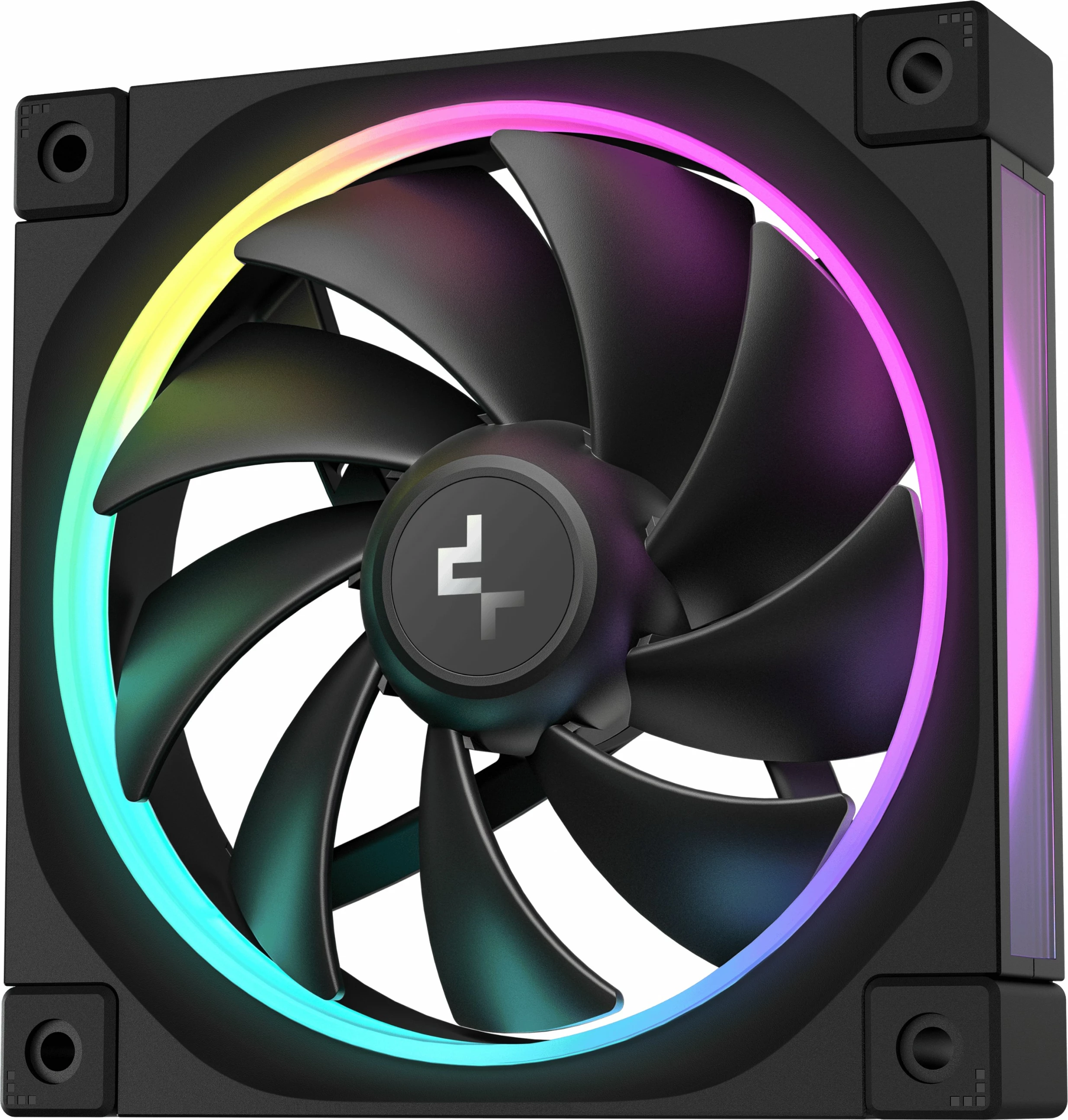 Ventilator kase Deepcool FL12-3 in 1, 12 cm, LED, i zi