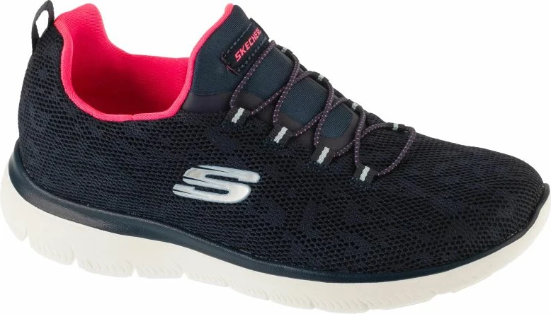 Atlete femra Skechers, navy blue