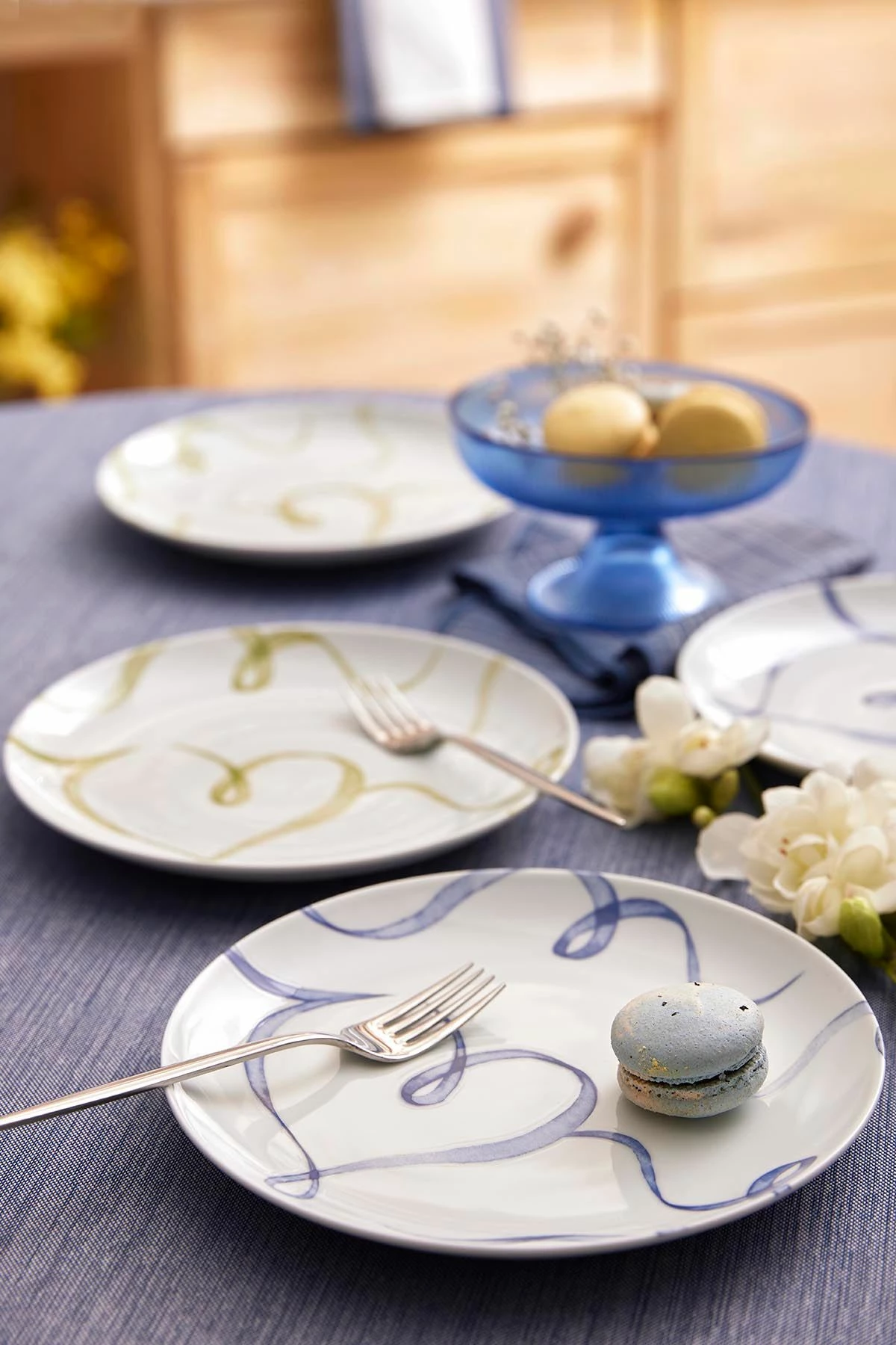 Set për servirje ëmbëlsirash (4 copë), Hermia, 2100002912001