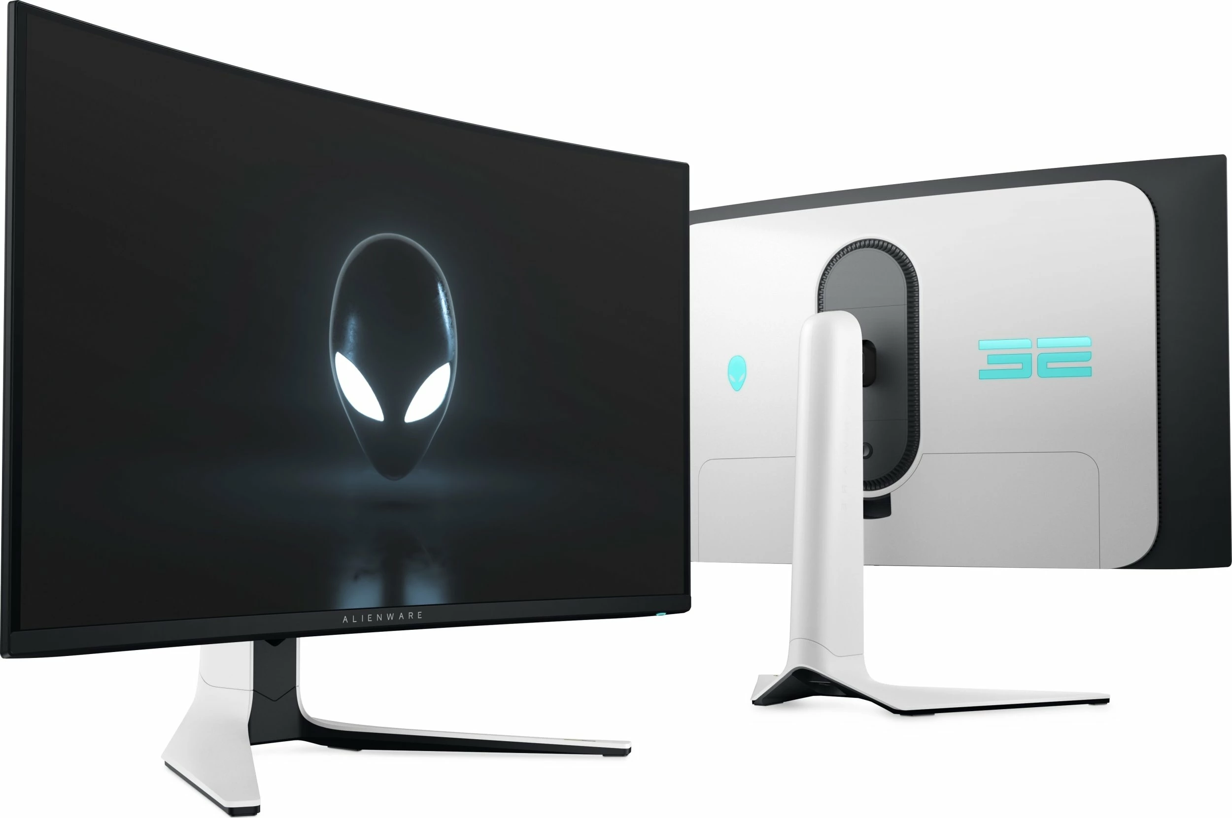 Monitor Dell Alienware AW3225QF QD-OLED 4K UHD 240Hz i lakuar, bardhë/zi