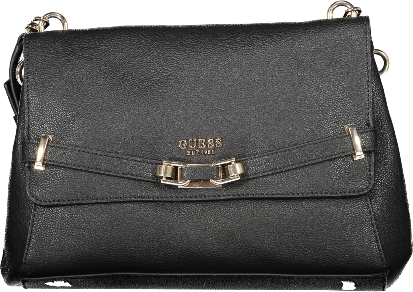 Çantë GUESS JEANS Silvye femra, e zezë