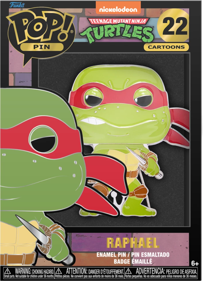 Pin emajli Funko POP! Teenage Mutant Ninja Turtles Raphael #22