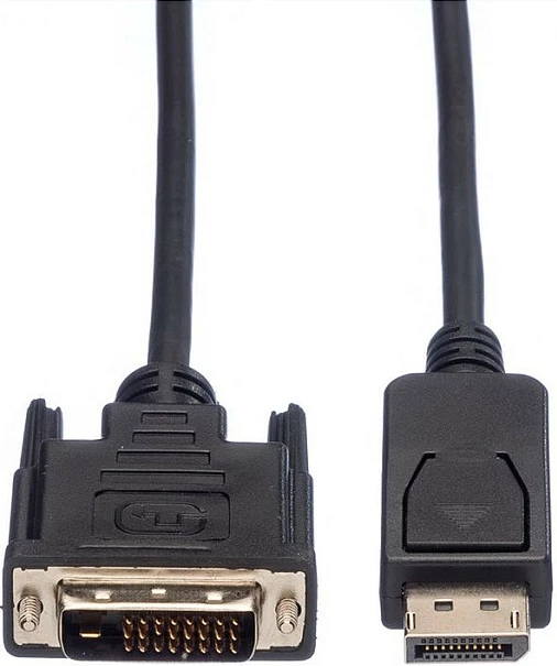 Kabllo DisplayPort në DVI-D VALUE DP-DVILSOH15M, 1.5 m, 1080p 60Hz, e zezë