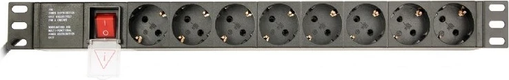 Kabllo vazhduese Gembird EG-PDU-014-C14, 1U, e zezë