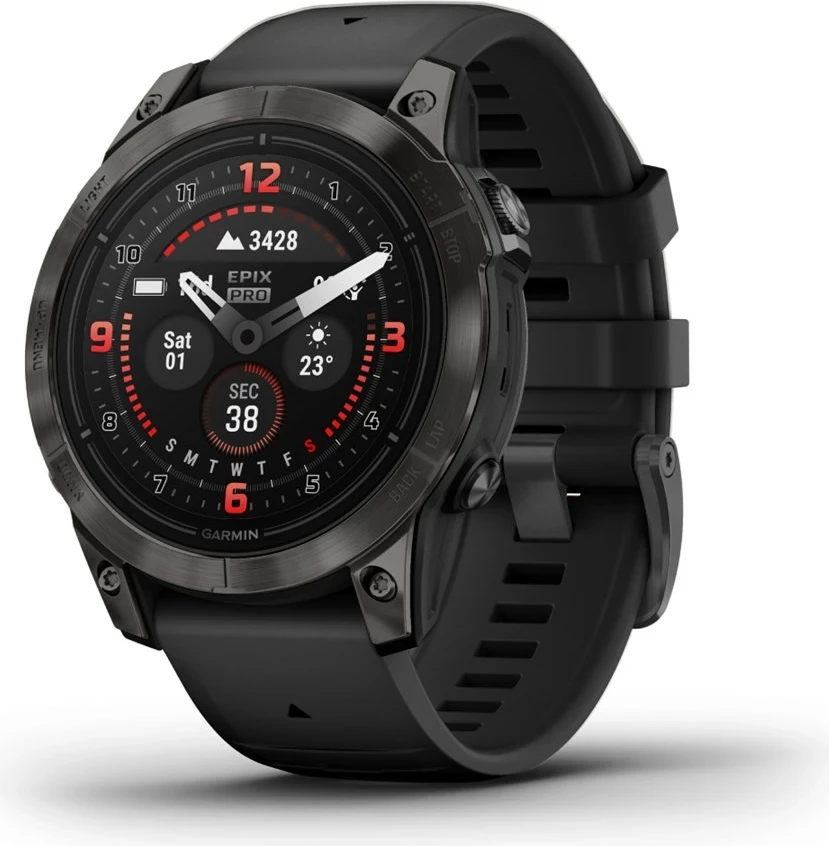 Smartwatch Garmin epix Pro (Gen 2) Sapphire Edition, 47 mm, 32 GB, E zezë