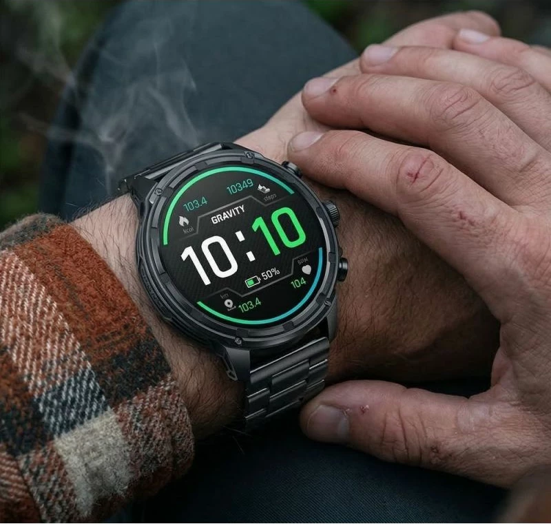 Smartwatch Gravity GT41-2, rrip i zi + byzylyk