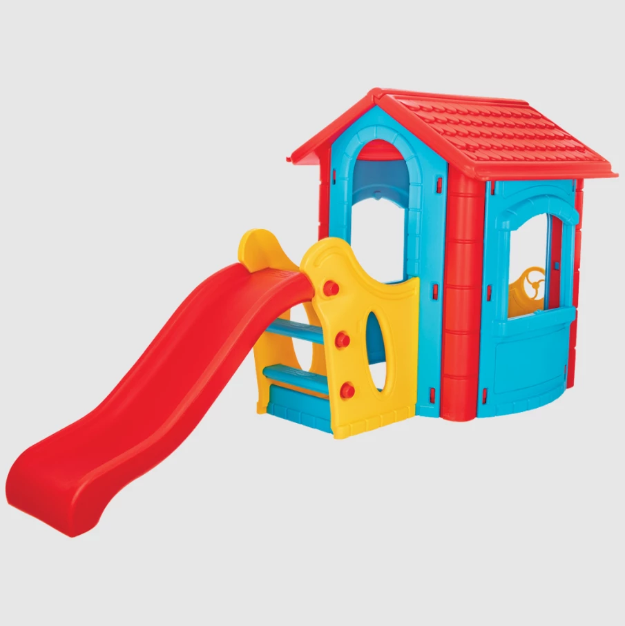 Stëpi lodër për fëmijë Pilsan Happy House with Slide