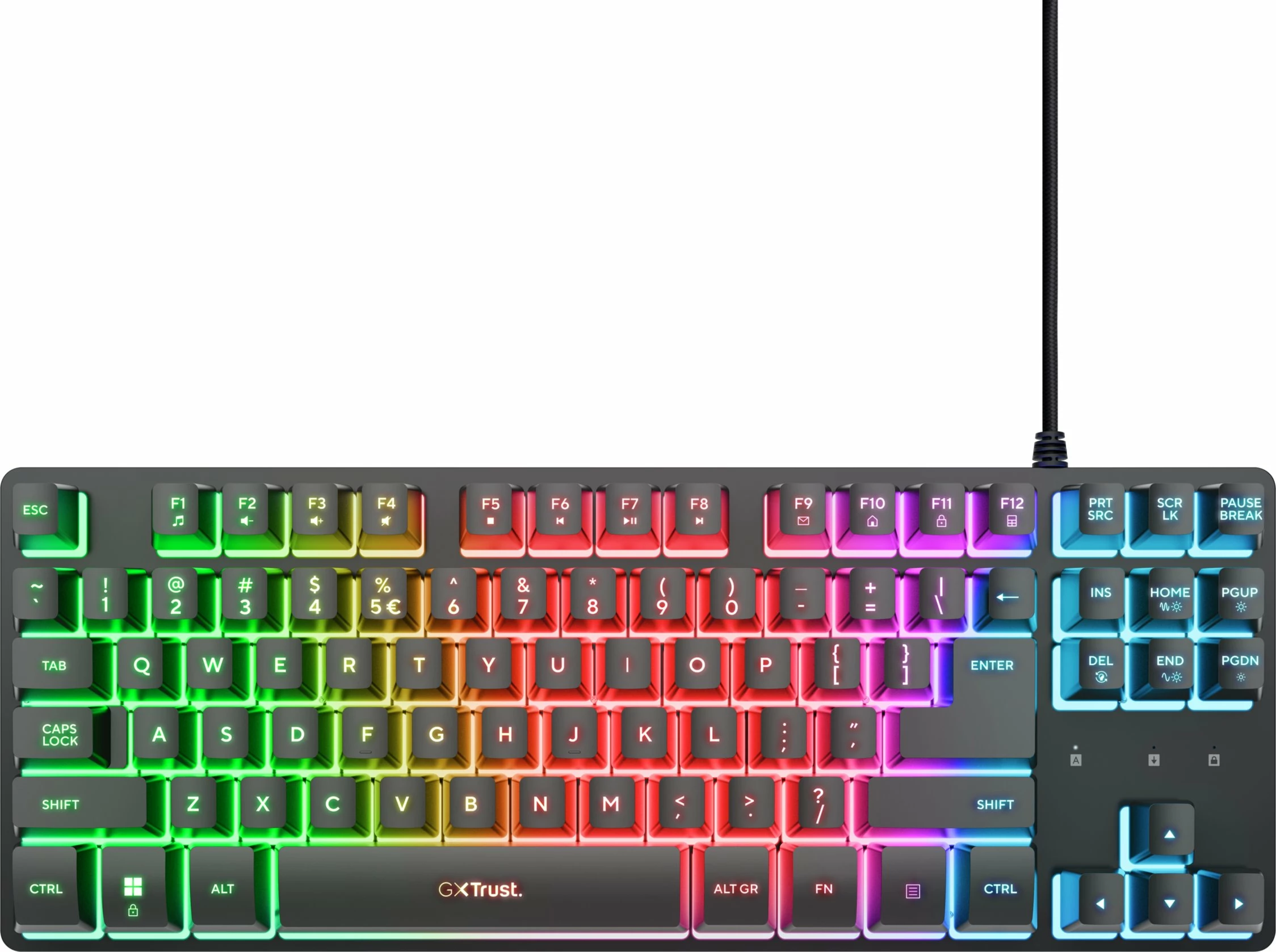 Tastierë gaming Trust GXT 833 Thado (25886) 4