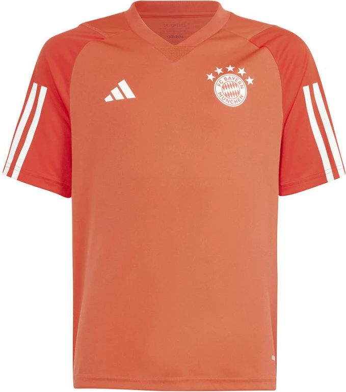 Fanellë për fëmijë adidas, FC Bayern stërvitje, e kuqe