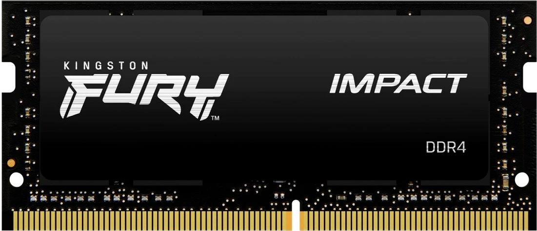RAM Memorje Kingston FURY Impact DDR4 SODIMM 16GB 3200MHz CL20, e zezë