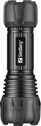 Fener dore SANDBERG Survivor Torch 421-07 300 lm, zoom, 3 mënyra drite, 3x AAA, i zi