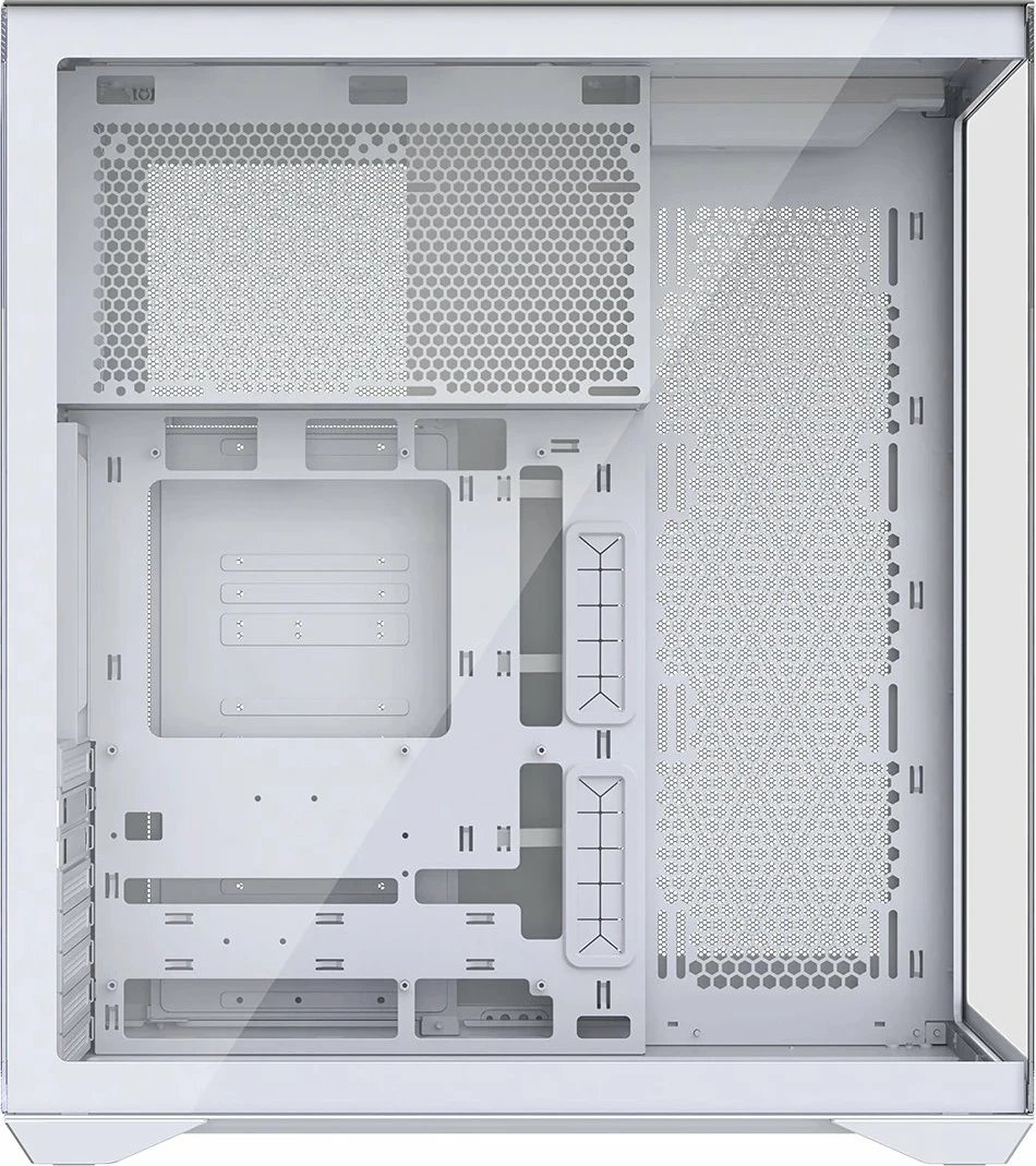 Kasë Modecom Volcano Space XL NF (AT-SPACE-XL-NF-0000-20) Full Tower E-ATX/ATX/Micro ATX/ITX, USB-C, pa ventilatorë, pa PSU, e bardhë
