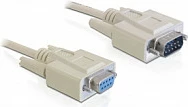 Kabllo seriale DeLOCK Sub-D9 (DB9), 5 m, bezhë