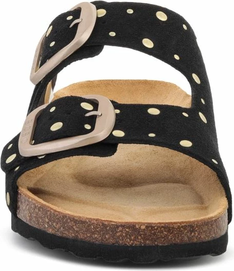 Flip-flopa për femra Bio Bio Frida Suede Negro, të zeza [Madhësia: 41]