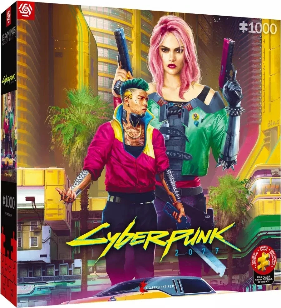 Puzzle Cyberpunk 2077 Good Loot Gaming 1000 pjesë, Kitsch Style