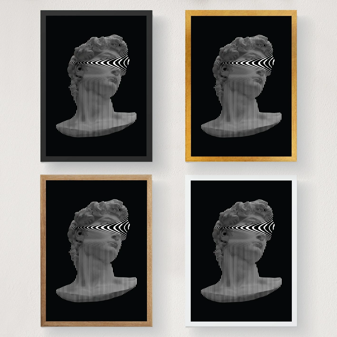 Poster A3 Wallity, dizajn modern, 2090