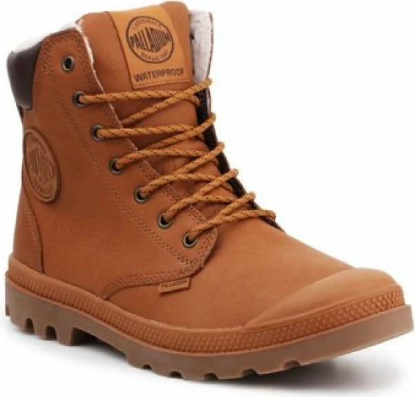 Çizme Palladium Sport WPS për meshkuj dhe femra, ngjyrë kafe