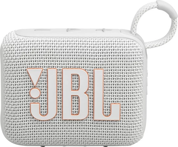 Altoparlant portativ Bluetooth JBL GO 4, IP67, 5 orë, bardhë